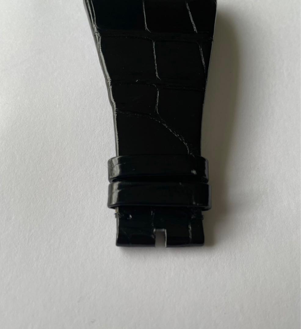 Richard Mille RM016用 ベルトブラッククロコ