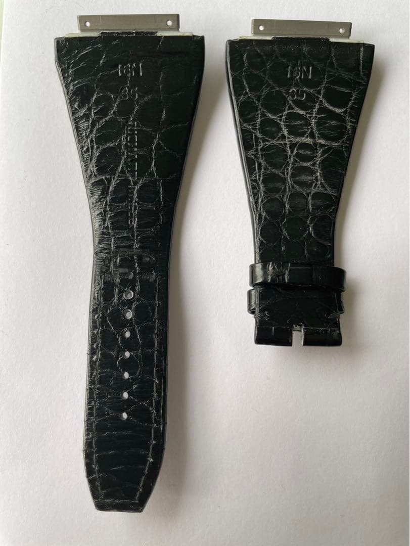 Richard Mille RM016用 ベルトブラッククロコ