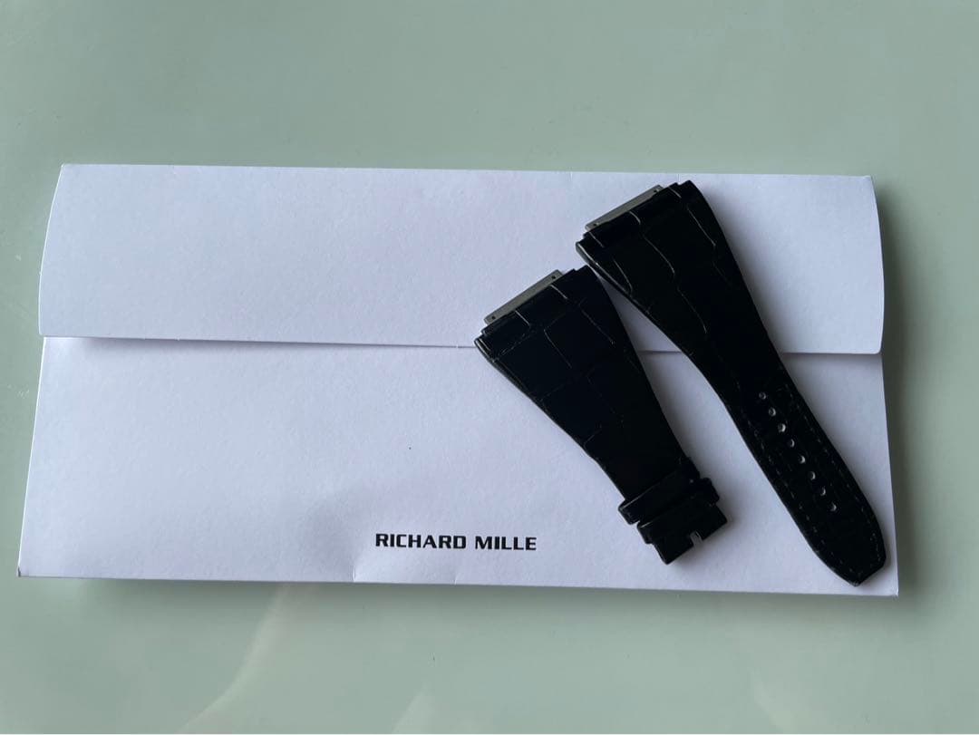 Richard Mille RM016用 ベルトブラッククロコ