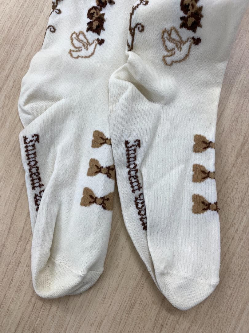 【m−00452】Innocent world オーバーニー　5足セット