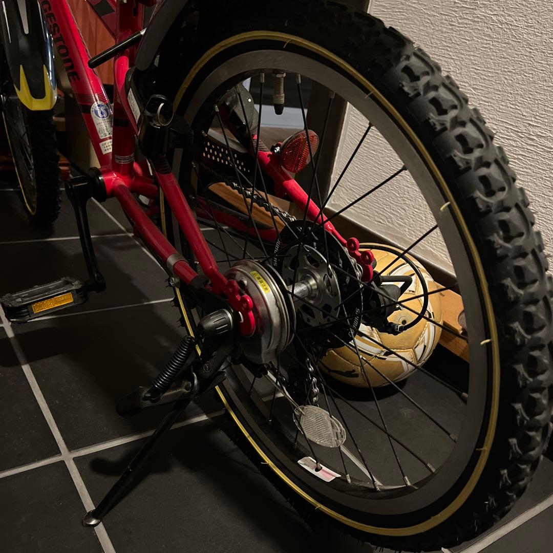 BRIDGESTONE 子供用自転車 MFC20 20インチ 赤