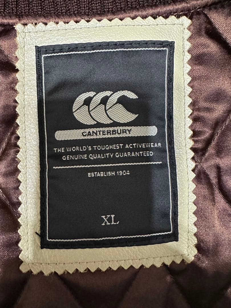 スタジャン　CANTERBURY　サイズ：ＸＬ