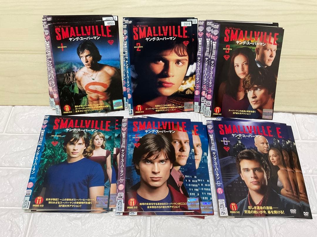 SMALLVILLE ヤング・スーパーマン DVD シーズン1-6 全巻