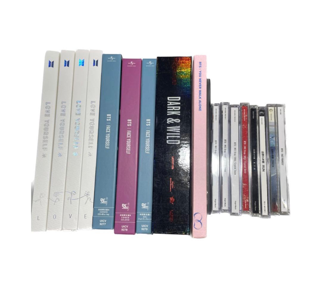 防弾少年団BTSバンタンCD DVDまとめ売り＋おまけ付き