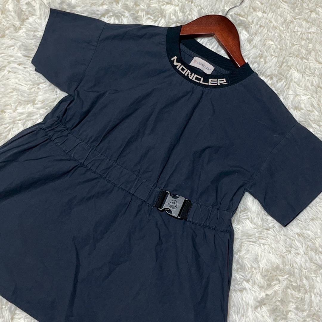 MONCLER モンクレール ワンピース ネイビー 6A 6歳相当