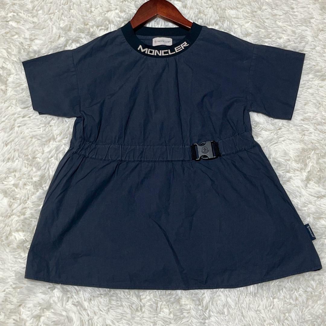 MONCLER モンクレール ワンピース ネイビー 6A 6歳相当