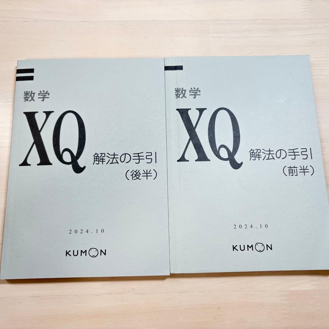 公文　解法の手引　解法　数学 XQ セット