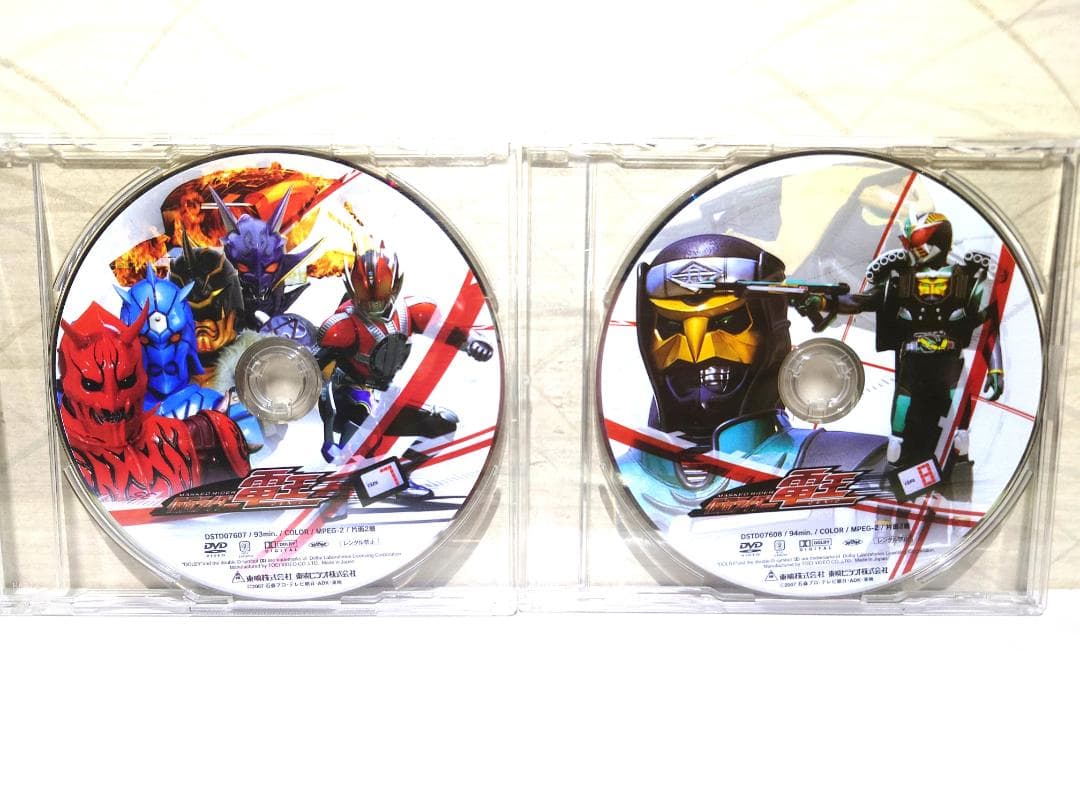 仮面ライダー電王 DVD 全巻12枚セット　1~12 佐藤健　ディスクのみ
