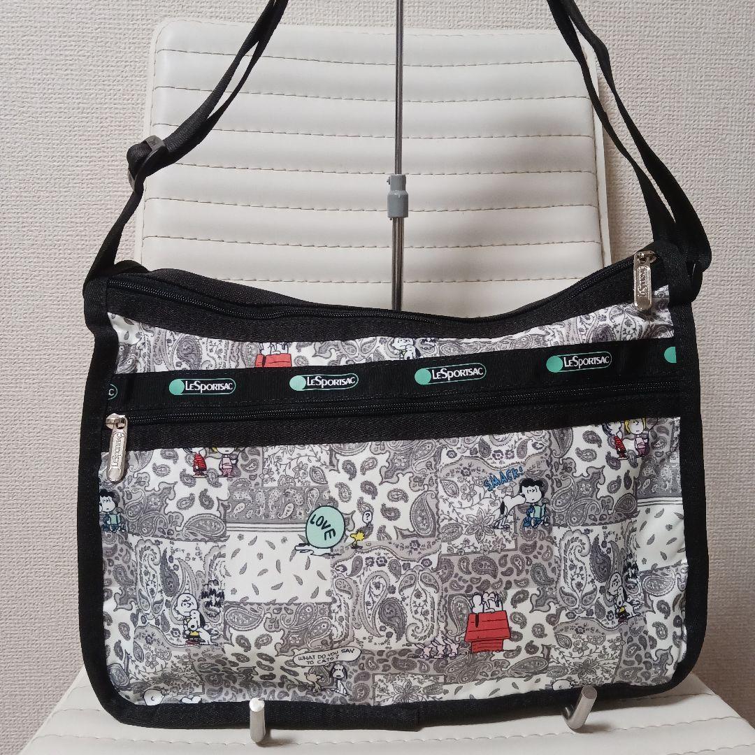 2743　レア　レスポートサック　スヌーピー　ショルダーバッグ　ポーチ付　未使用