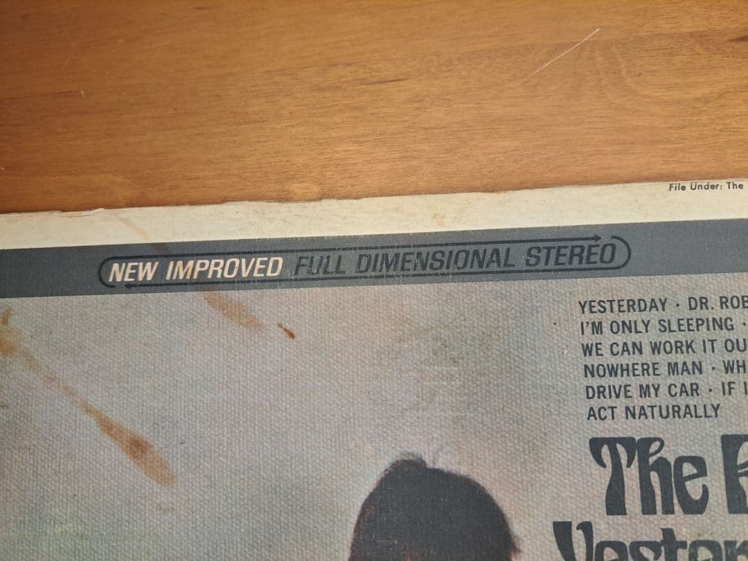 LP【ブッチャーカバー】The Beatles /Yesterday＆Today