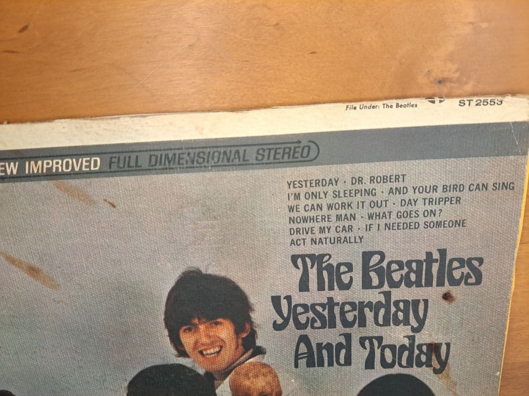 LP【ブッチャーカバー】The Beatles /Yesterday＆Today