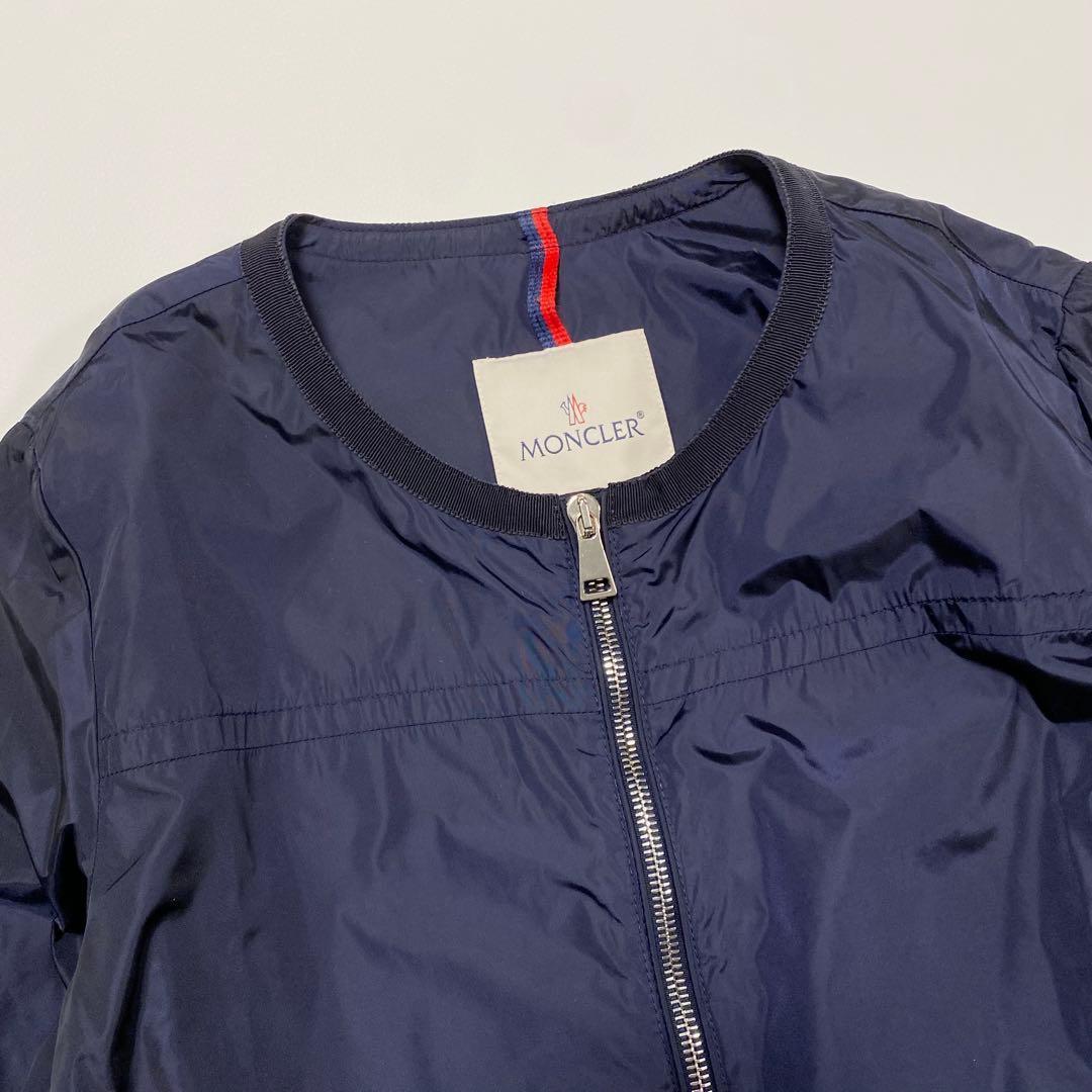 MONCLER LOTUS ナイロンジップアップパーカー　ドローコード　レース