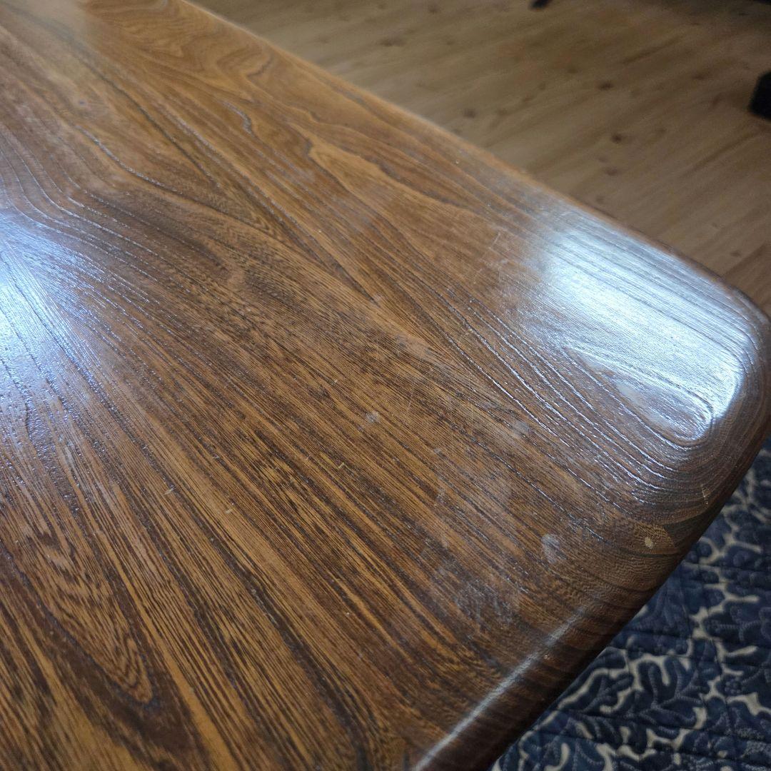 ERCOL アーコール コーヒーテーブル W104.5×D46×H36／ラベル有