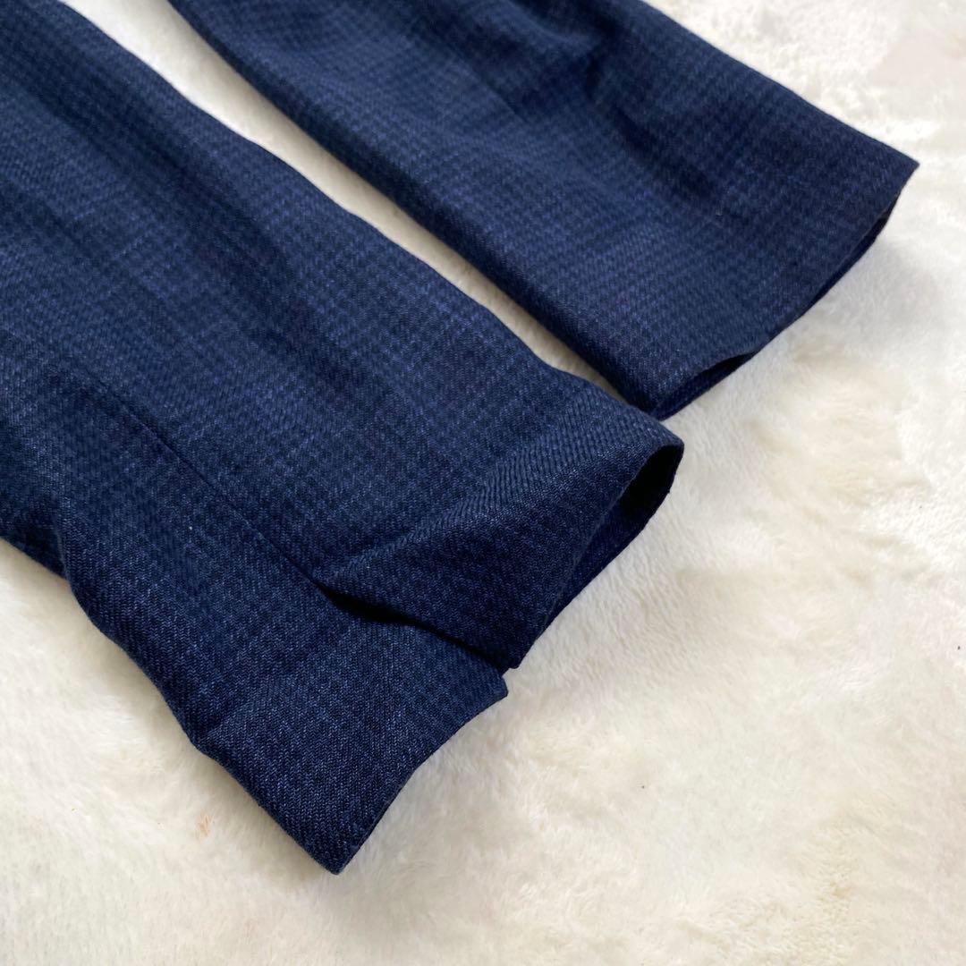 Leilian ✨ゼニア 生地使用✨ リネン シルク テーラードジャケット