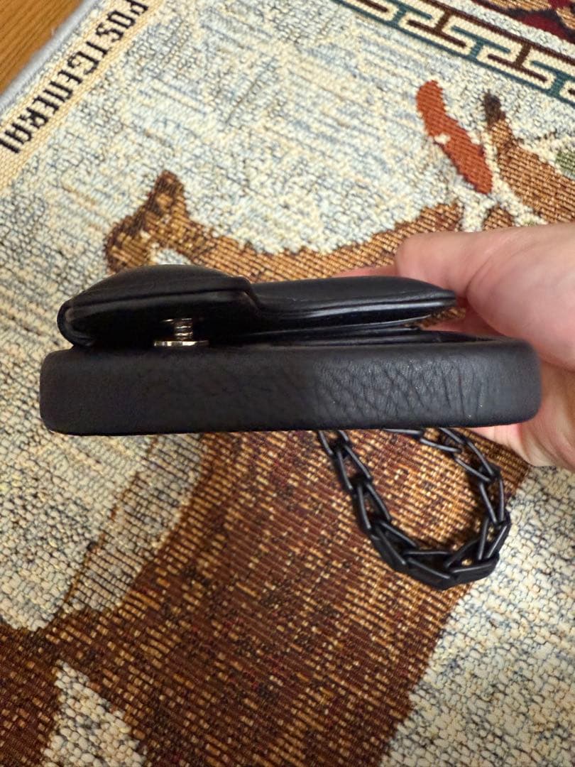 DEMIU デミュウ　iPhone16promax ブラック　牛革※セットのみ