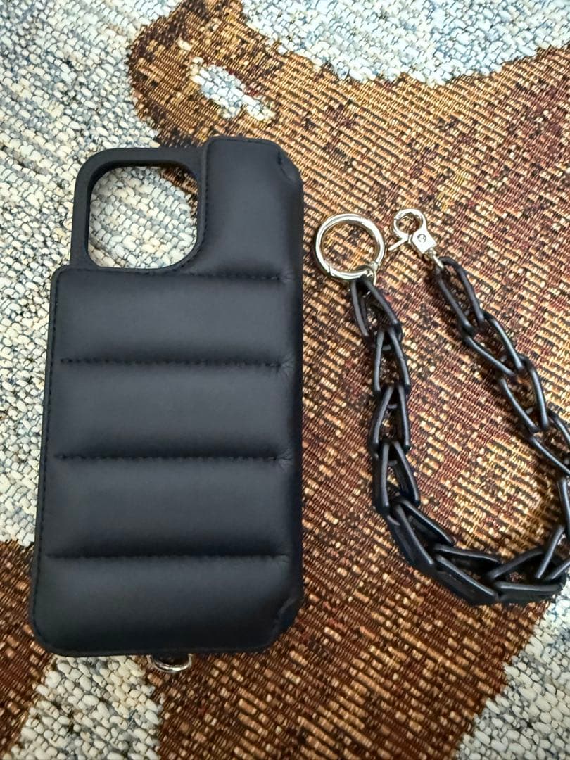 DEMIU デミュウ　iPhone16promax ブラック　牛革※セットのみ