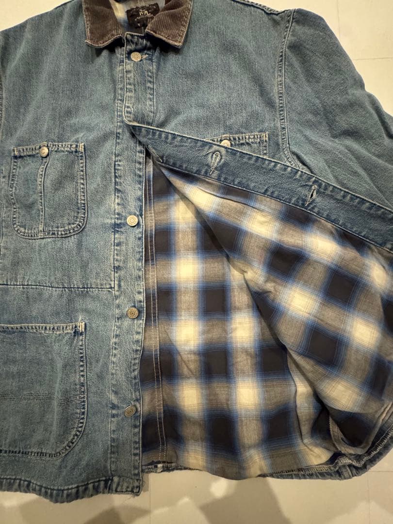 RRL / DOUBLE RL デニムカバーオール Sサイズ