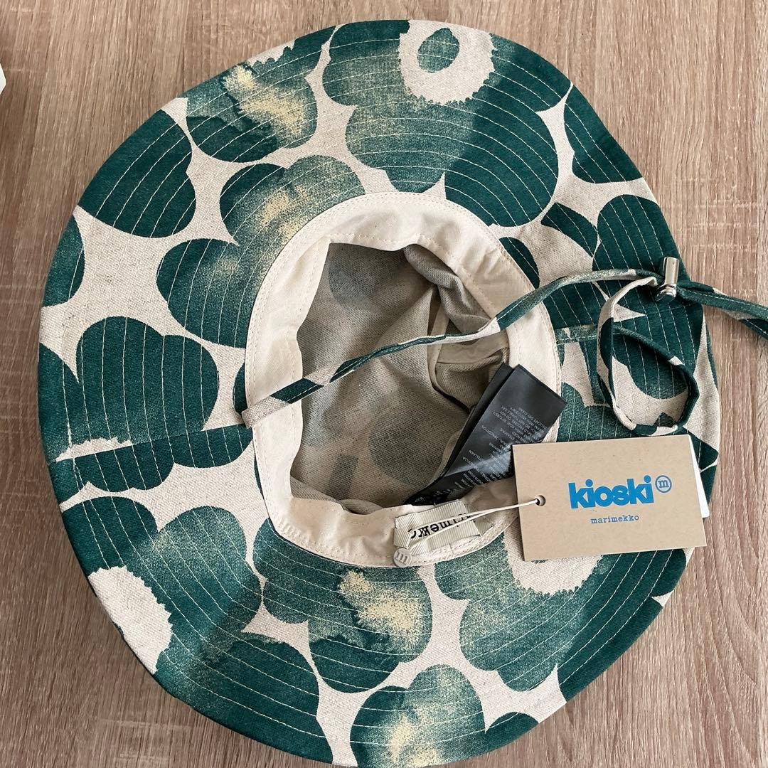 【未使用】マリメッコ Muutos Akvarelli Unikko ハット M