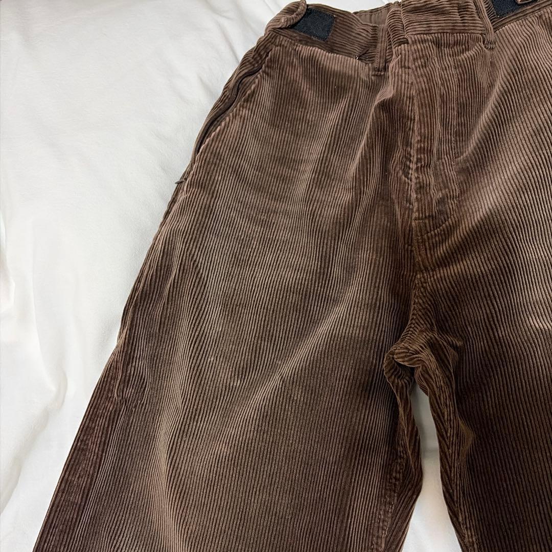 j*j様 KAIKO THE CORDS WIDE FIT FADED ブラウン