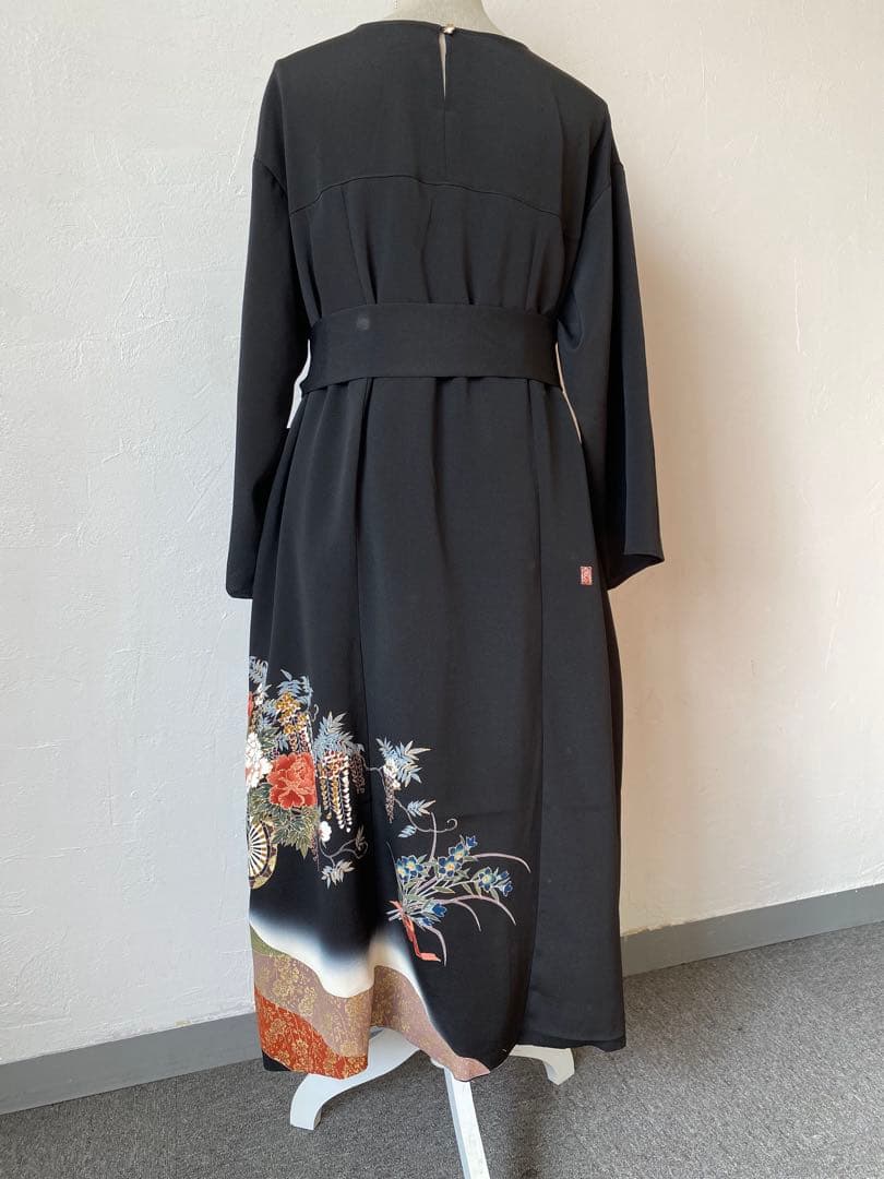 3215 着物　留袖　リメイク　ドレス　ワンピース