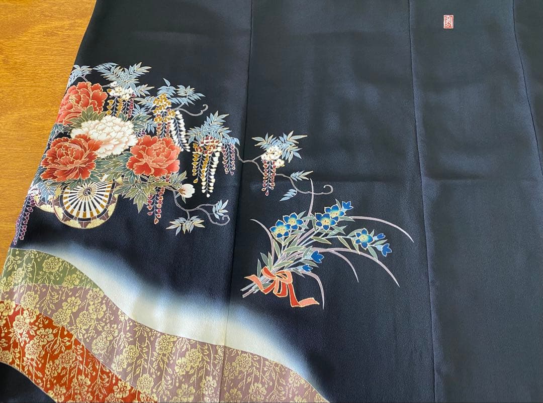 3215 着物　留袖　リメイク　ドレス　ワンピース