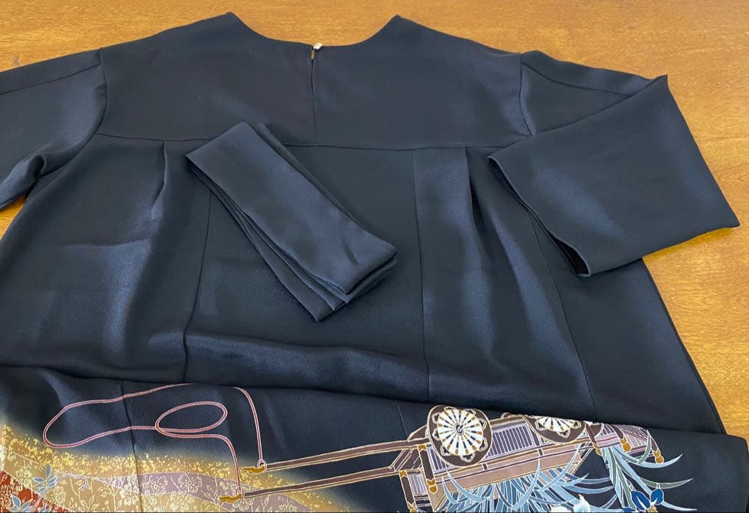 3215 着物　留袖　リメイク　ドレス　ワンピース