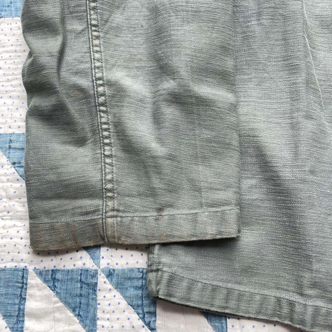 50s USAF ユーティリティシャツ セージグリーン