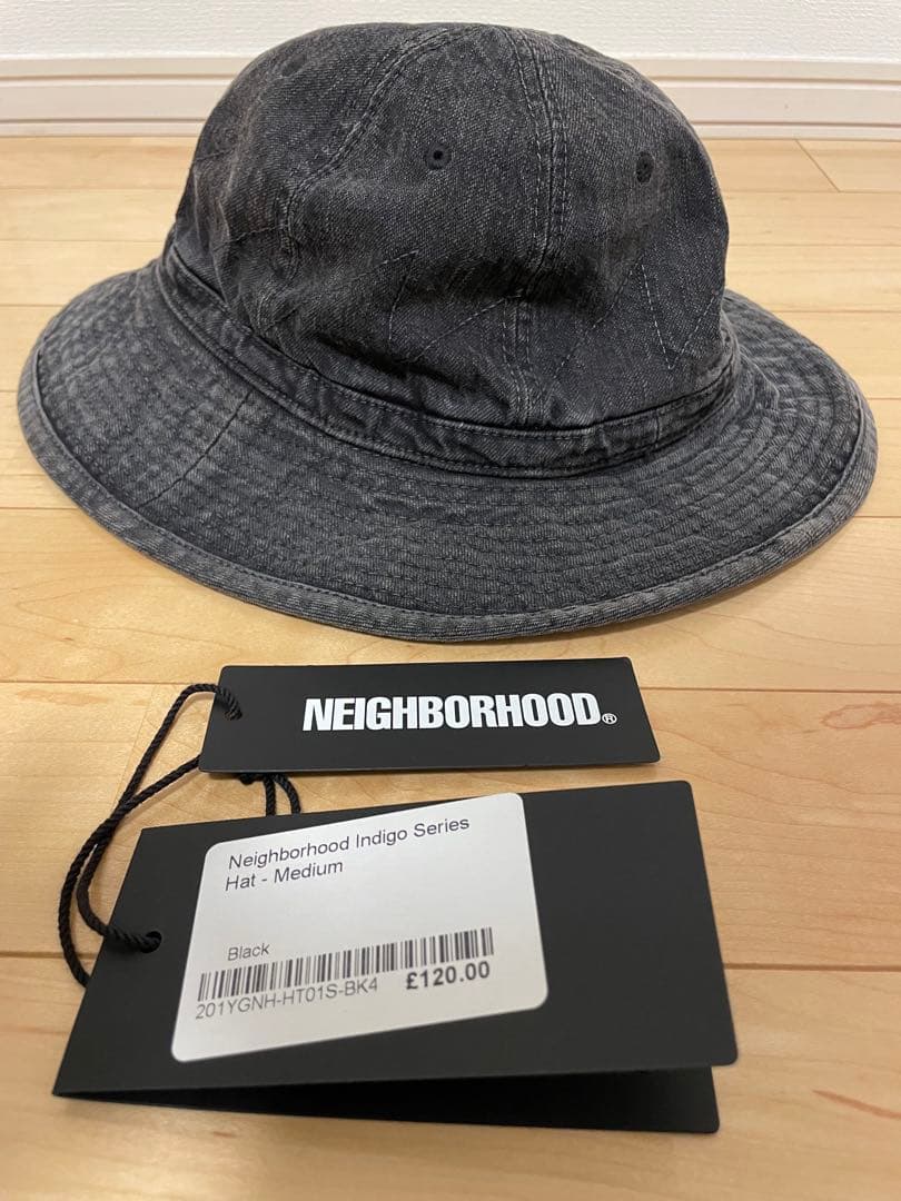 帽子 NEIGHBORHOOD Indigo Series Hat Black M