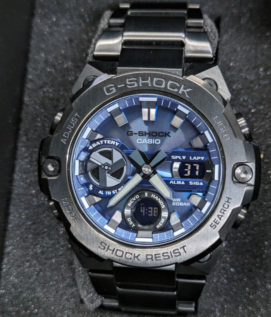 【人気モデル】カシオ G-SHOCK GST-B400BD【美品】