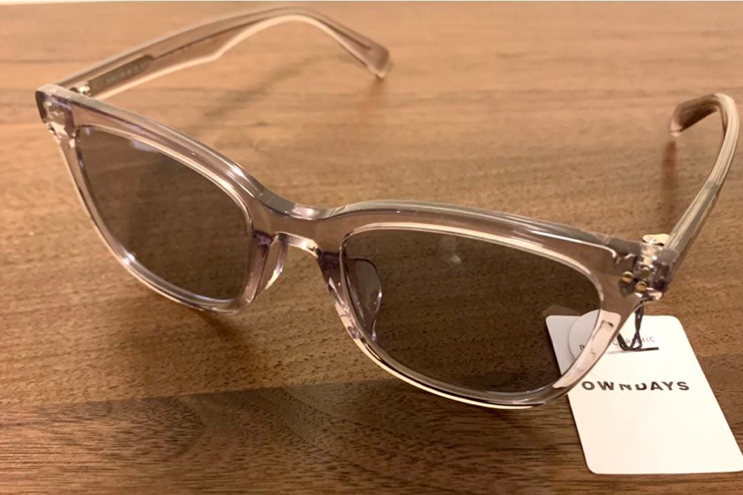 owndays 調光サングラス 木村拓哉プライベート着用モデル 同型別色 グレー