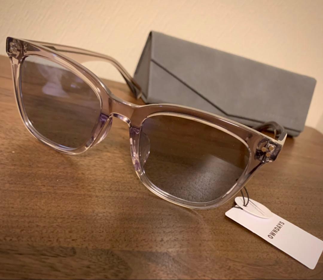 owndays 調光サングラス 木村拓哉プライベート着用モデル 同型別色 グレー