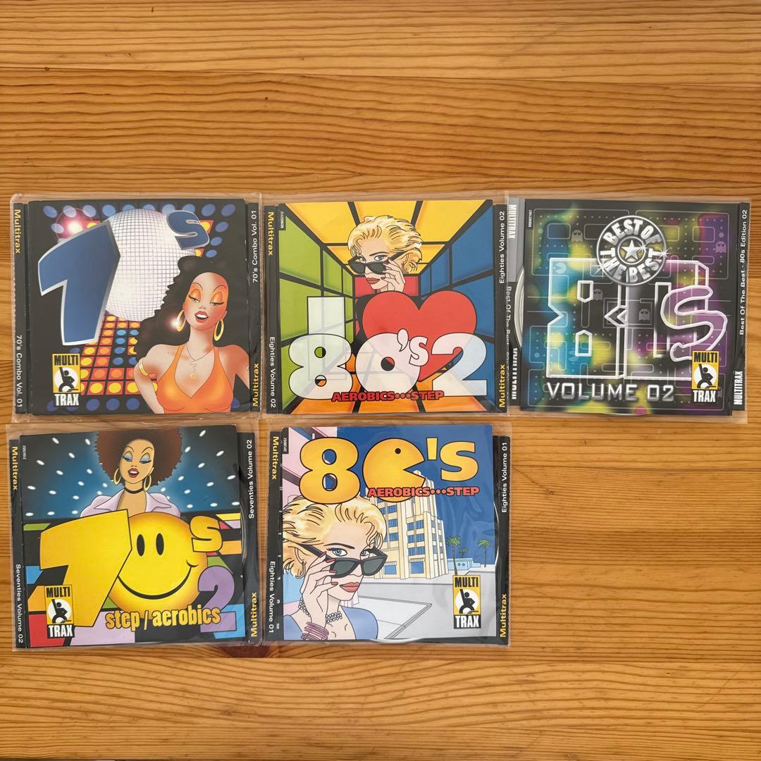 【フィットネスCD】 Multitrax70's 80's CD 10枚セット