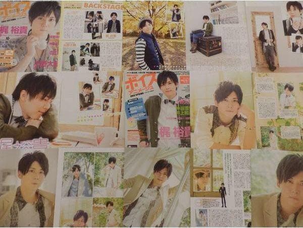 切り抜き◆梶裕貴 478ページ(大量 声優雑誌)【即購入OK♪】