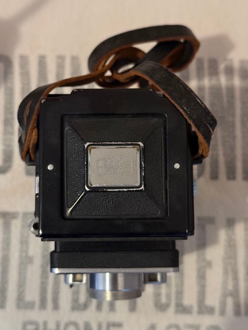 二眼レフ ツァイス イコフレックスⅡA テッサー 75mm ジャンク