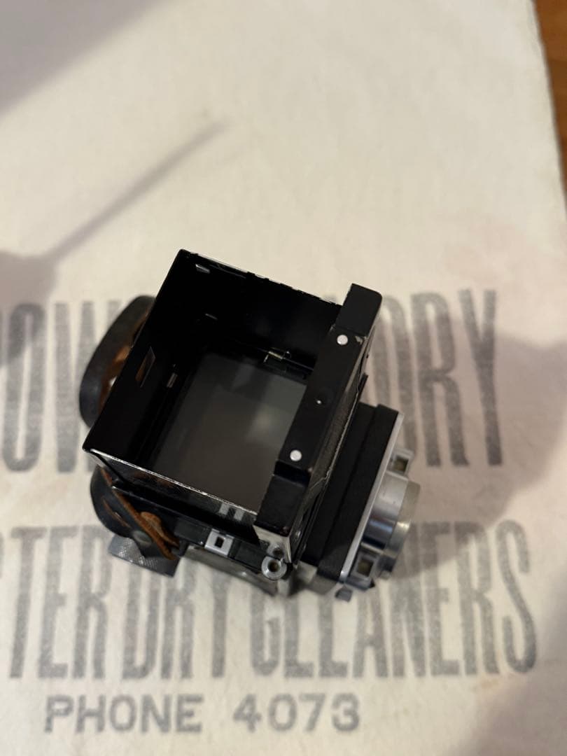 二眼レフ ツァイス イコフレックスⅡA テッサー 75mm ジャンク