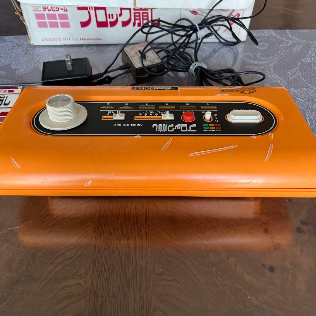 任天堂 ブロック崩し カラーテレビゲーム CTG-BK6 箱・アダプター付き