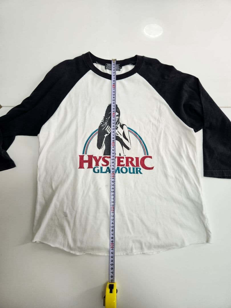 【コムドットやまと着用】ヒステリックグラマー 入手困難 ラグラン七分袖 T