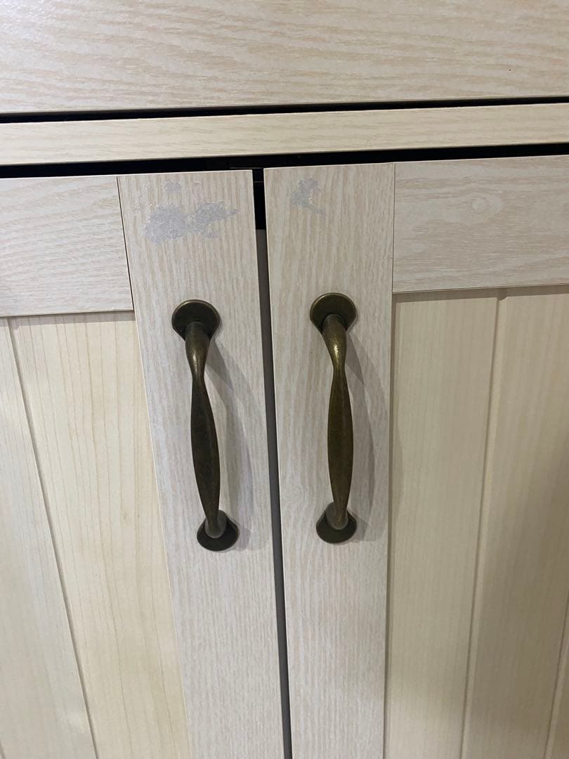 食器棚 キャビネット ヨーロピアン アンティーク おしゃれ 白