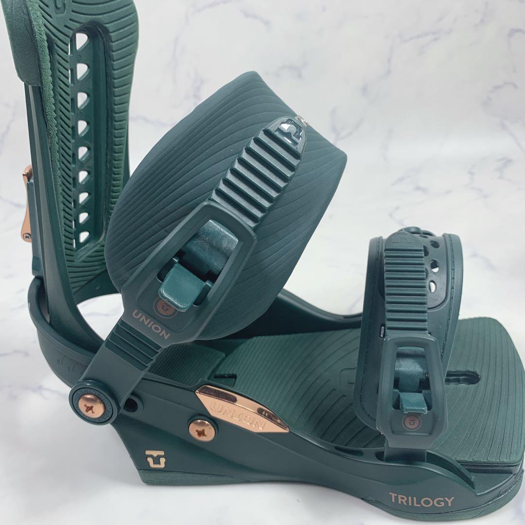 【美品】UNION BINDING TRILOGY GREEN