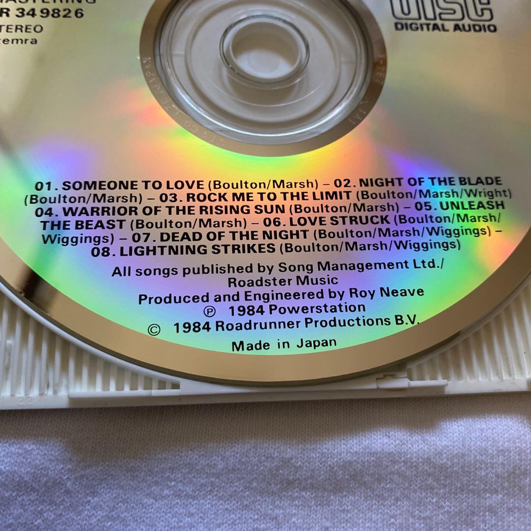 TOKYO BLADE/NIGHT OF THE BLADE 輸入盤 激レア