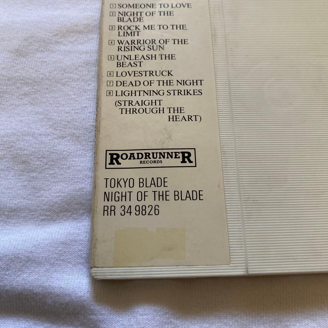 TOKYO BLADE/NIGHT OF THE BLADE 輸入盤 激レア
