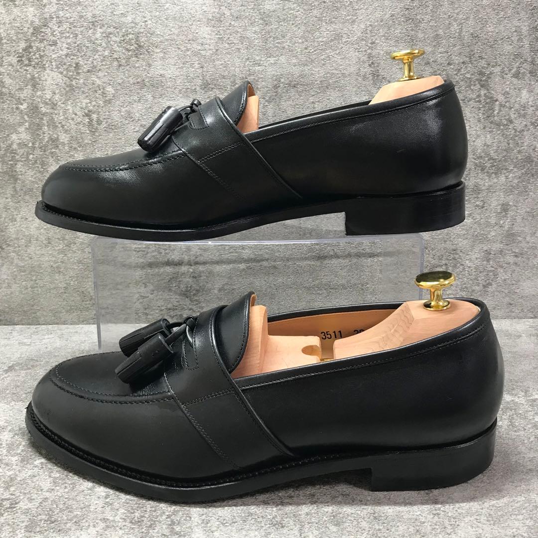 SCOTCH GRAIN タッセルローファー 【26】3511 本革　黒