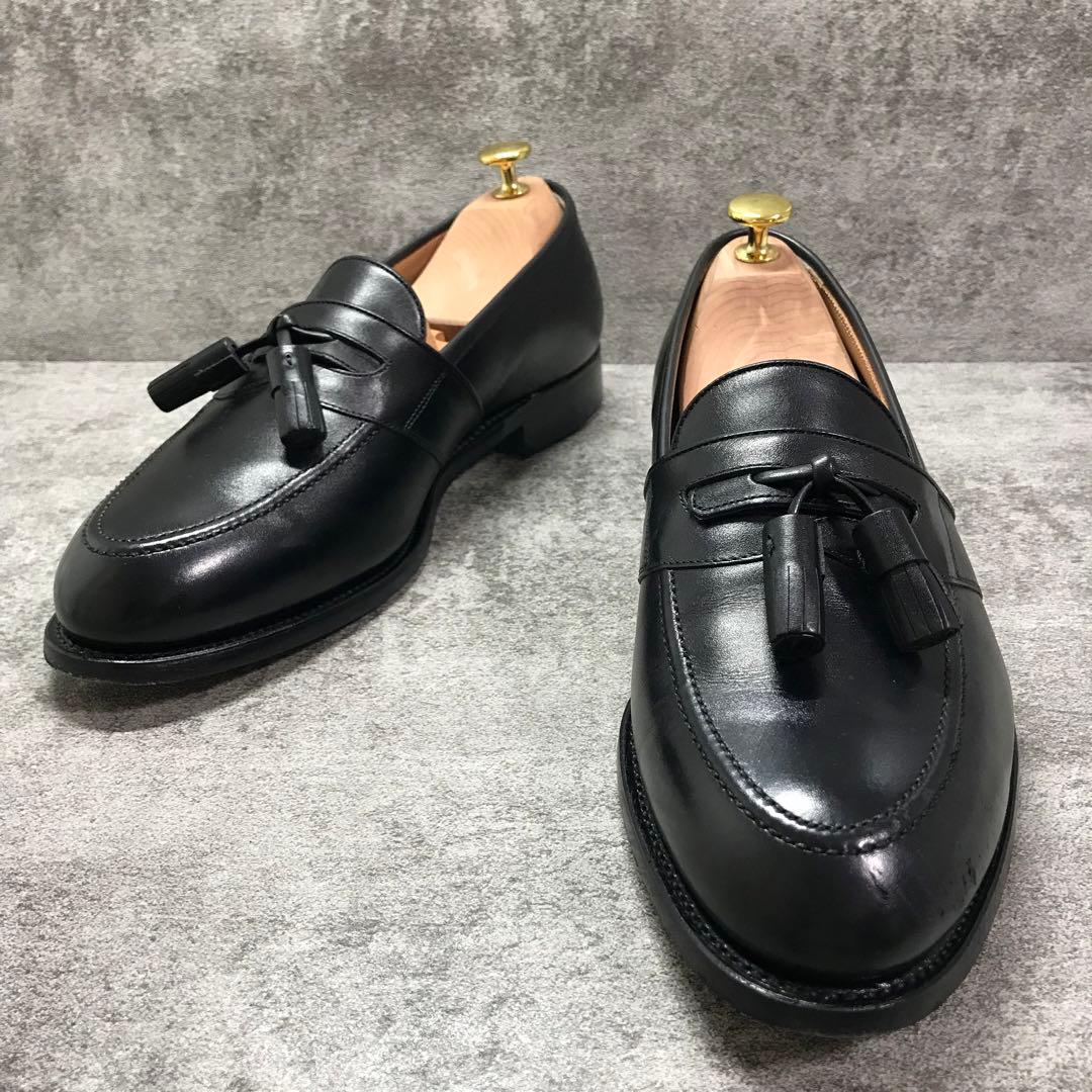 SCOTCH GRAIN タッセルローファー 【26】3511 本革　黒