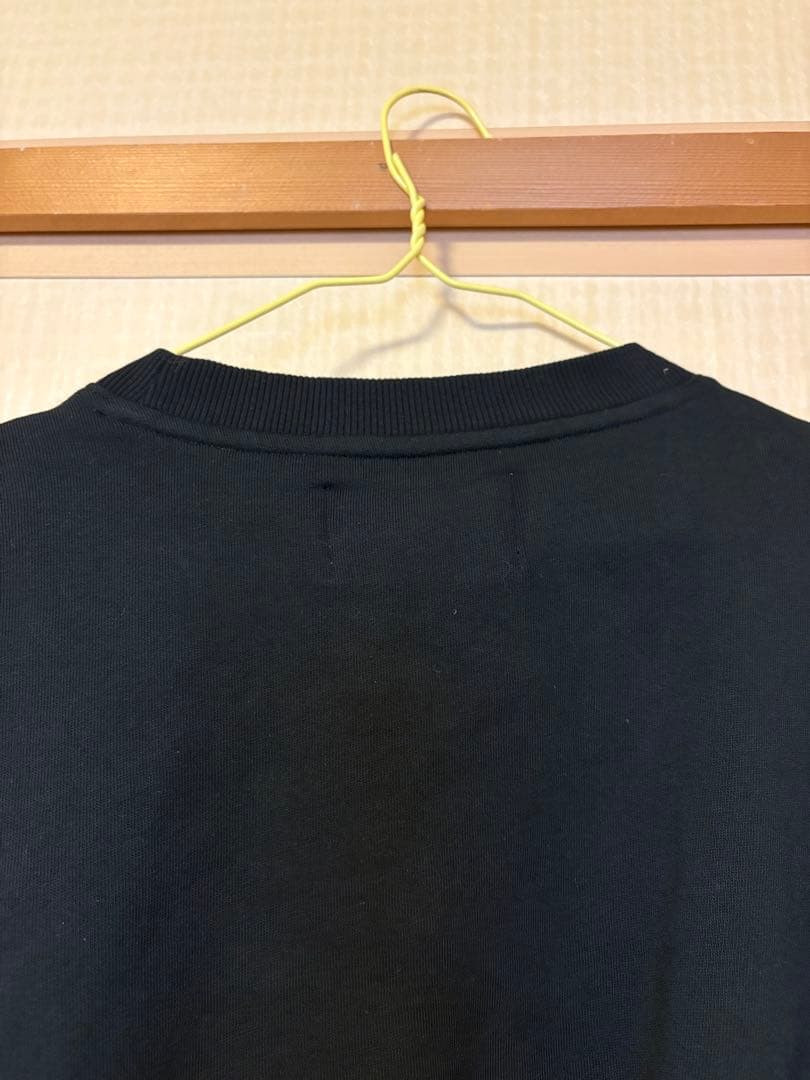   クロップドスウェットシャツ ブラック sサイズ