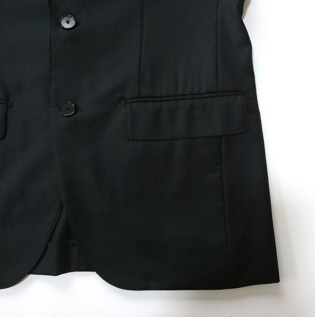エディフィス✨セットアップスーツ 46 カノニコ フォーマル 黒 シングル 2B