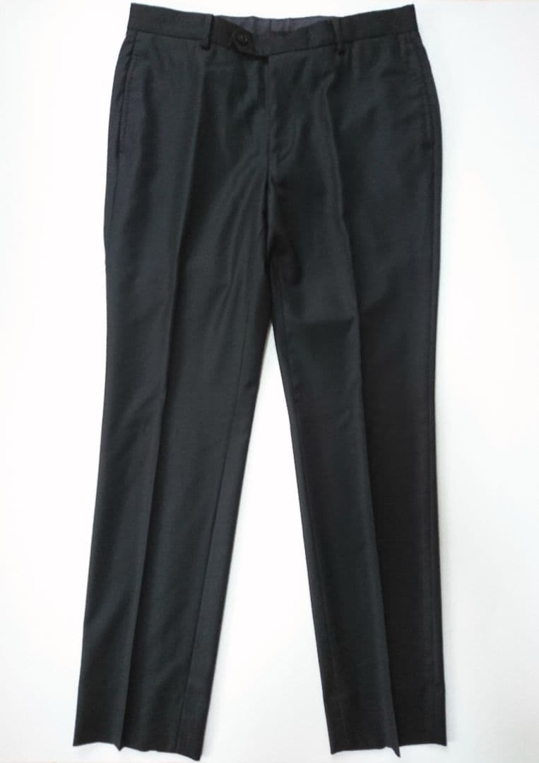 エディフィス✨セットアップスーツ 46 カノニコ フォーマル 黒 シングル 2B