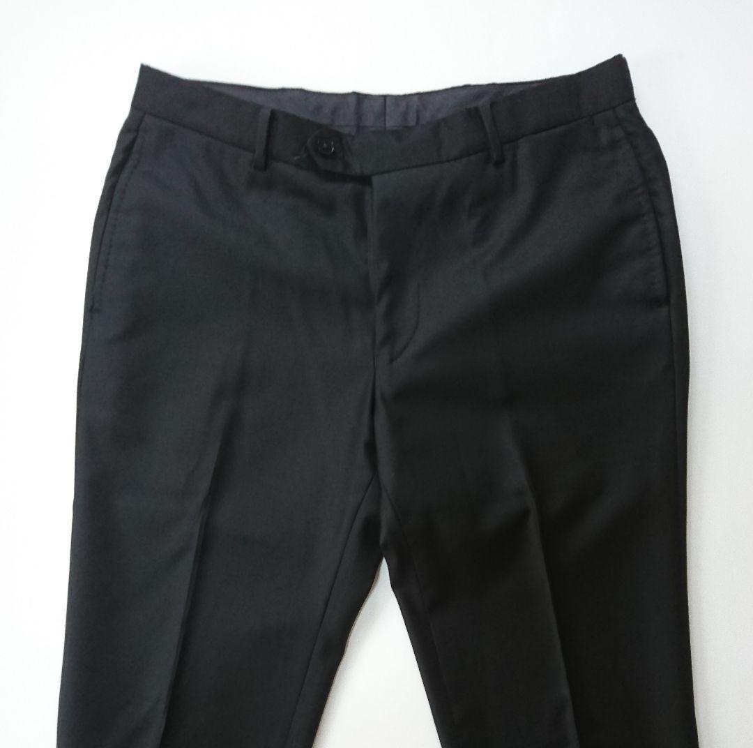 エディフィス✨セットアップスーツ 46 カノニコ フォーマル 黒 シングル 2B