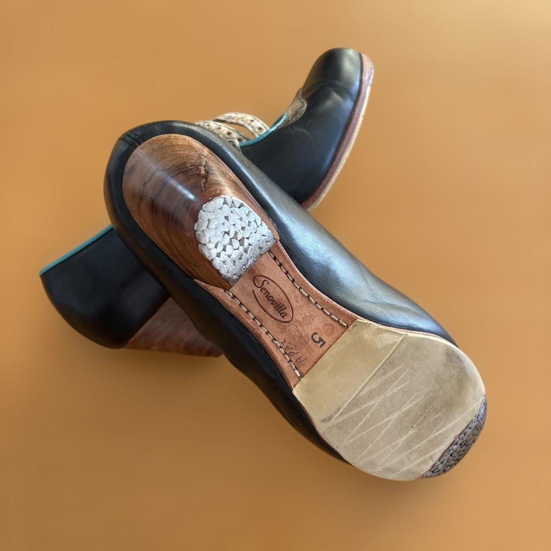 フラメンコ　シューズ　Senovilla セノビージャ