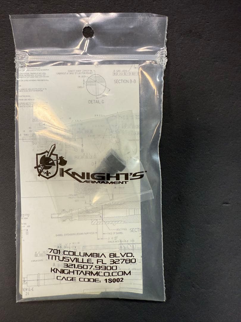 実物KAC ナイツ　スリングスタッドアッセンブリー　SR25 M110 などに