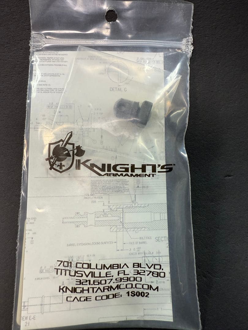 実物KAC ナイツ　スリングスタッドアッセンブリー　SR25 M110 などに